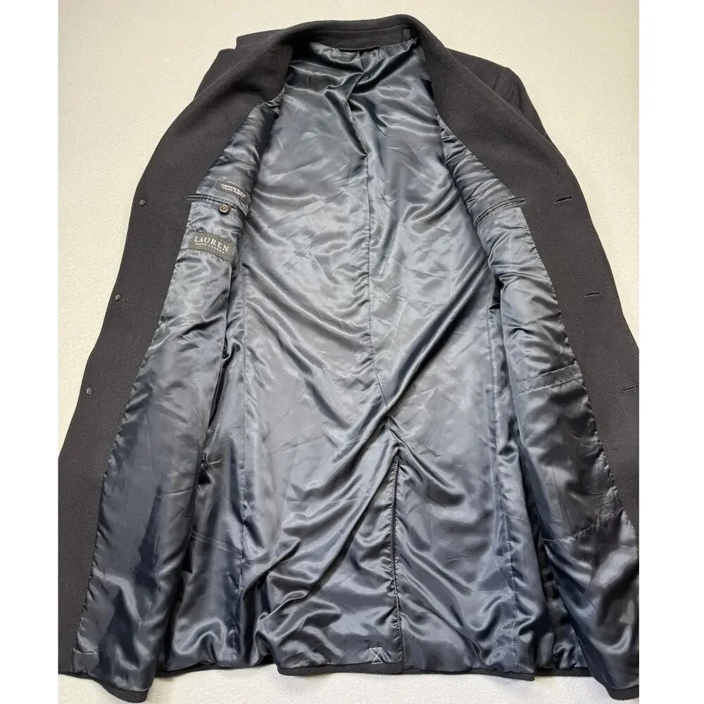Ralph Lauren Men's Luther Luxury Wool-Blend Overcoat Jacket Size 40L $495